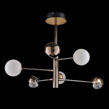 Подвесная люстра Lilith LE7709/6G Black Chrome
