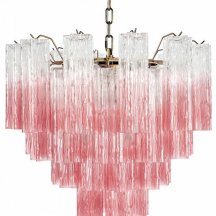 Подвесная люстра Loft IT Murano 10580/600 Clear pink