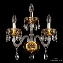 Бра 5417 5417B/2+1/165 G Amber/M-1G