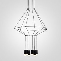 Подвесная люстра Imperiumloft Vibia Wireflow 40,1641
