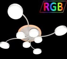 Люстра с пультом Natali Kovaltseva Day LED LAMPS 81484