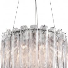 Подвесная люстра DeLight Collection Piuma MD22027002-D45 chrome