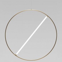 Подвесной светодиодный светильник Eurosvet Element 90283/1 бронза