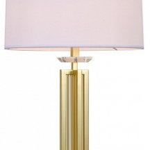 Настольная лампа декоративная Newport ALEXANDRA 4401/T mat.gold без абажура