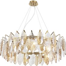 Подвесная люстра Crystal Lux Trevi SP8 Brass