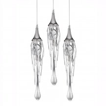 Подвесной светильник DeLight Collection Goddess Tears P68009L-3/R chrome