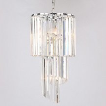 Элитная подвесная люстра Newport 31100 31103/S nickel