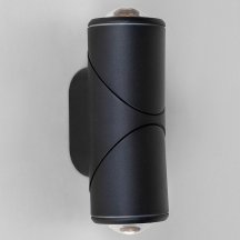 Уличный настенный светодиодный светильник Elektrostandard Gira 35127/D черный a056335