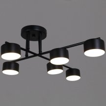 Потолочная люстра Reluce 03725-0.3-06 BK GX53