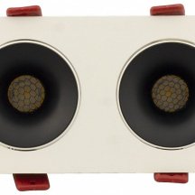 Встраиваемый светильник AM-Group AM480 AM480-2 BK+WH 15,4W