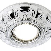 Точечный светильник для спальни Ambrella light  d1172 W/CH