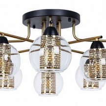 Потолочная люстра Arte Lamp Manchester A7045PL-8BK