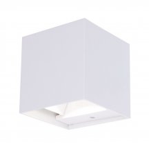 Архитектурная подсветка Uniel ULU-S55B-2x3W/3000K+4000K+6000K IP65 WHITE