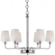 Подвесная люстра DeLight Collection BRCH9021 BRCH9021-6 nickel