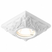 Накладной точечный светильник Ambrella light Дизайн С Узором И Орнаментом Гипс D2960 W
