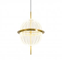 Подвесной светильник 8631P 8631P/C gold/clear