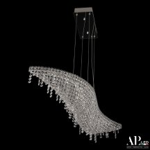 Подвесная люстра APL LED Sicilia SH507.0.80.B.Ni.4000
