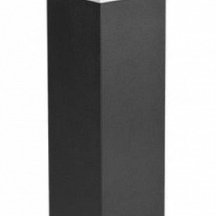 Наземный низкий светильник Arte Lamp Plate A3710PA-1BK