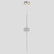 Светильник подвесной Crystal Lux GLASS SP3W LED CHROME