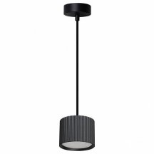 Светильник потолочный Feron Barrel HL4588 ARIA  levitation 12W, 230V, GX53, черный, на подвесе 1,7 м