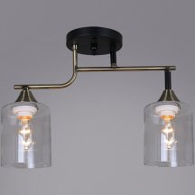 Потолочная люстра Reluce 02312-0.3-02 AB+BK