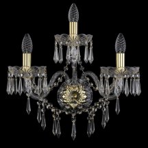 Бра классика Bohemia Ivele Crystal 1403 1403B/2+1/195/XL/G