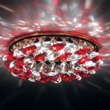 Точечный светильник Downlight DL061.79.1/6 crystal/red