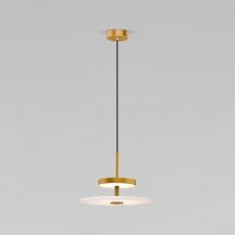 Подвесной светодиодный светильник Eurosvet Thasos 40342 LED латунь