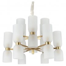 Подвесная люстра Newport 3646+6/C brass М0068541