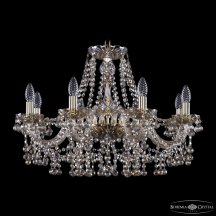 Подвесная люстра Bohemia Ivele Crystal 1409 1409/8/240 G M801