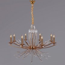 Люстра в спальню Illumico  IL2307-8POR-39 GD