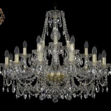 Элитная подвесная люстра ArtClassic 11.25 11.25.12+6+3.300.Gd.Sp