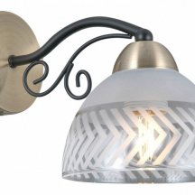 Бра  IL0435-1WSQ-24 BK AB SPICA