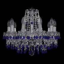 Люстра в гостиную Bohemia Ivele Crystal 1410 1410/10/160/Ni/V3001