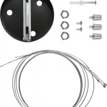 Подвесной светодиодный светильник Geometria ЭРА Hexagon SPO-122-B-40K-066 66Вт 4000К черный Б0050553