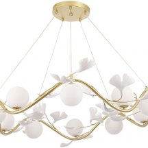 Подвесная люстра Crystal Lux Colibri SP10 Gold