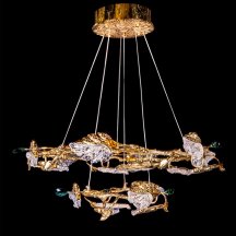 Люстра для натяжного потолка LEON Olivia LE3037/800-2K GD