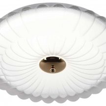 Светильник потолочный светодиодный ЭРА Классик без ДУ SPB-6 Chester 48W-5K WH+GD 5000К белый/золото Б0070191