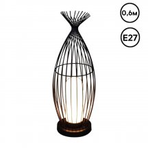 Уличный светильник Reluce 09981-0.7-001JH 0.6M E27 BK RLOS