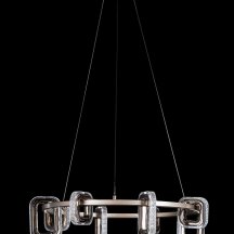 Подвесная люстра Theona LE7701/8 Grey/Black Chrome