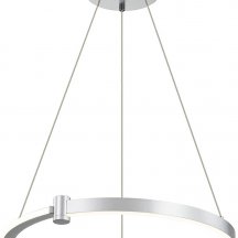 Подвесной светодиодный светильник Indigo Circolato 14015/1P Silver V000078L