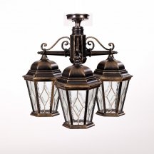 Потолочный светильник уличный Oasis Light ASTORIA 2M 91470MA/3 Gb ромб