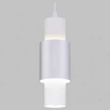 Подвесной светильник Eurosvet Bento 50204/1 LED белый/матовое серебро