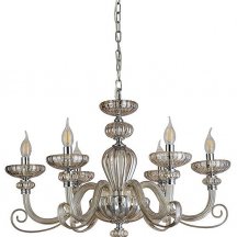 Люстра для натяжного потолка Newport ANNETTE 8626/C chrome cognac