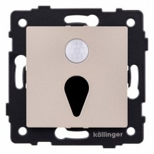 Заглушка для поста с подсветкой, без рамки Kollinger  REA-044GD