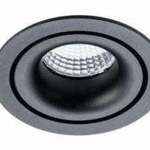 Встраиваемый светодиодный светильник Italline IT02-008 Dim black