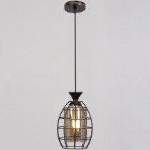 Подвесной светильник Reluce 03525-0.9-01 BK+GD