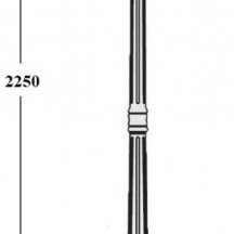 Наземный фонарь Oasis Light VERONA 86209A/02 Gb