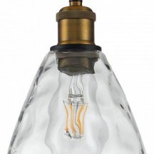 Подвесной светильник Indigo Piuro 11027/1P Clear в стиле Лофт