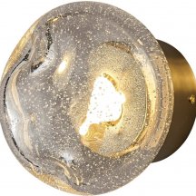 Настенный светильник DeLight Collection Wall lamp OB2512 gold/smoky
